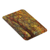 ウィーピングウィローバイクロードモネヴィンテージファインアート マグネット (右側)