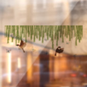 ウィーピングウィローフリンジシームレスデカール(1) ウィンドウサイン (シート2)