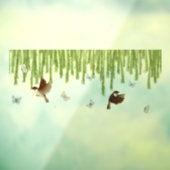 ウィーピングウィローフリンジシームレスデカール(1) ウィンドウサイン (シート3)