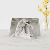 ウィーピングエンジェルカード カード (黄色い花)