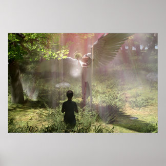 ウィーピングエンジェルダズスタジオデジタルアート ポスター