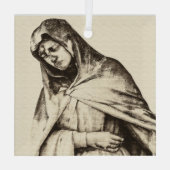 ウィーピングメアリーガラスオーナメント ガラスオーナメント (裏面)