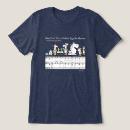 ウィーフィッシュEWEアマーレエグレットムースサンドラボイントンT- トライブレンドTシャツ