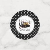 ウィーブウォーズ – おもしろい犬敏捷性 コンフェッティ (スモール正面)