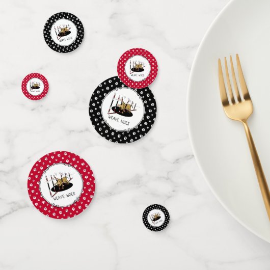 ウィーブウォーズ – おもしろい犬敏捷性 コンフェッティ (グループ)