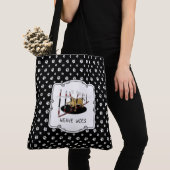 ウィーブウォーズ – おもしろい犬敏捷性 トートバッグ (クローズアップ)