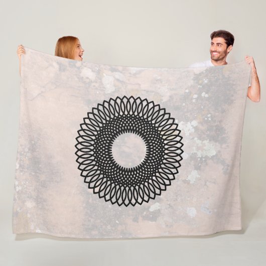 ウィーブパターン，話しカニオンズ，ニューメキシコ フリースブランケット (インサイチュ)