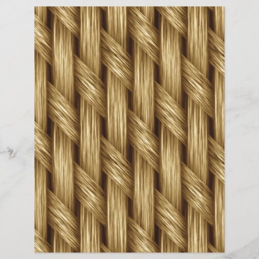 ウィーブフェイククラフト紙 (裏面)