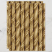 ウィーブフェイククラフト紙 (正面/裏面)