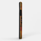 ウィーブマンダライエローオレンジと紫 Case-Mate iPhoneケース (裏面/右)