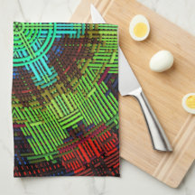 ウィーブマンダラグリーンレッドとブルー