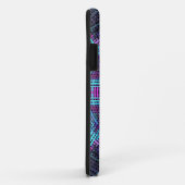 ウィーブマンダラブルーピンクと紫 Case-Mate iPhoneケース (裏面/右)