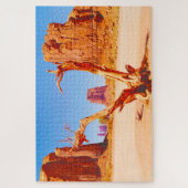 ウィーブラブモニュメントバレーユタ ジグソーパズル (縦)