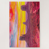 ウィーブラブモニュメントバレーユタ ジグソーパズル (縦)