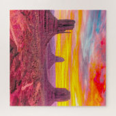 ウィーブラブモニュメントバレーユタ ジグソーパズル (横)