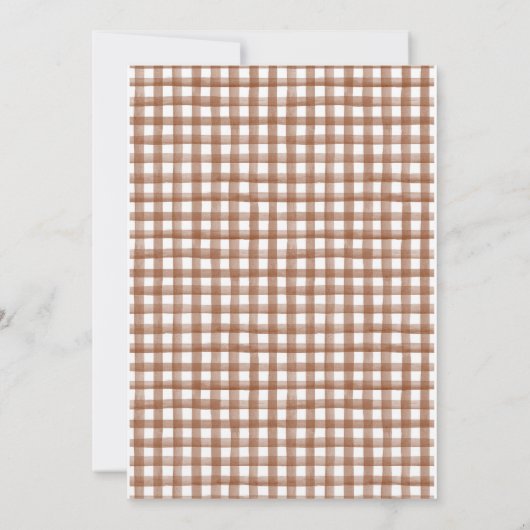 ウィーベビー秋ハイランドカウベビーシャワー 招待状 (裏面)