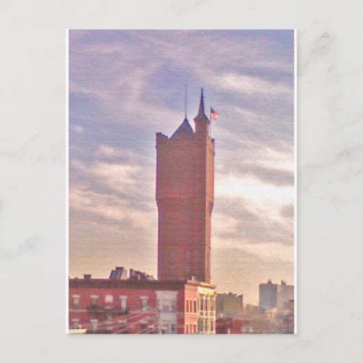 ウィーホケン水塔はがき ポストカード (正面)