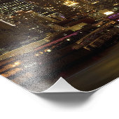 ウィーホーケン・ニュージャージーから見たミッドタウン・マンハッタン フォトプリント            (角)