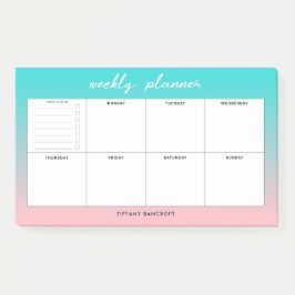 ウィーモダンクリーTo Doリスト |名前の追加 ポストイット