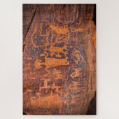 ウィーラブインディアンアートユタ ジグソーパズル (縦)