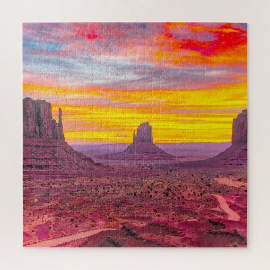 ウィーラブモニュメントパークユタ ジグソーパズル (縦)