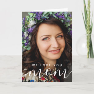 ウィーラブユーママモダンークラシック カード