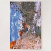 ウィーラブヴァージンリバーナショナルパークユタ ジグソーパズル (縦)