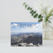 ウィーラーピークサミッ素晴らしトビューバネットNP，ネバダ ポストカード (スタンド正面)