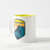 ウィーラーピークニューメキシコサンライズ ツートーンマグカップ (正面左)