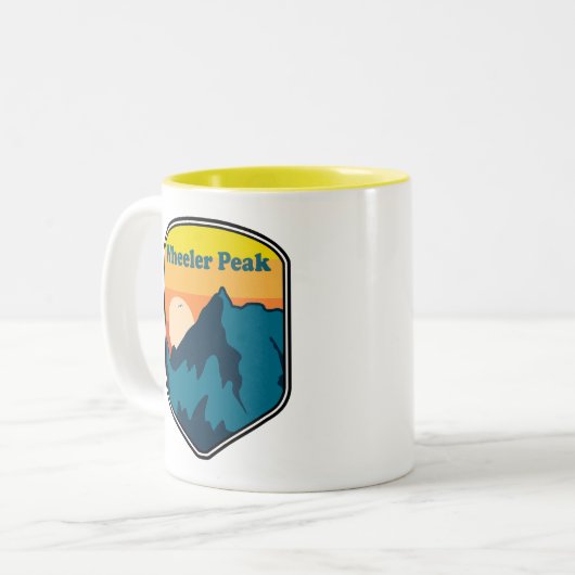 ウィーラーピークニューメキシコサンライズ ツートーンマグカップ (正面左)