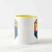 ウィーラーピークニューメキシコサンライズ ツートーンマグカップ (中央)