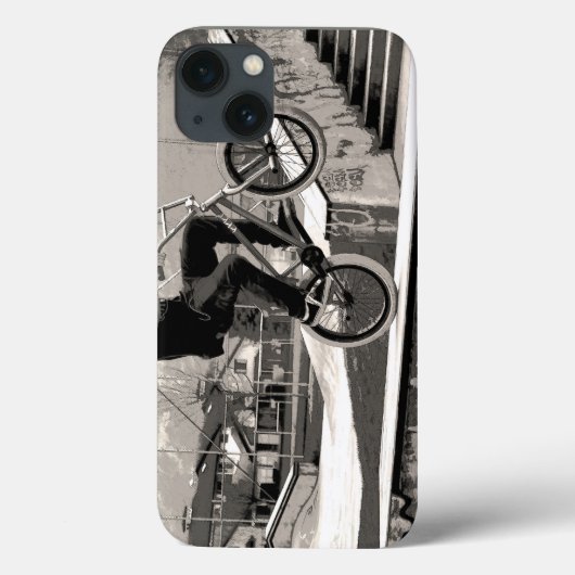 ウィーリーマスター – BMXバイクもしくは自転車に乗る人 Case-Mate iPhoneケース (裏面)