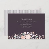 ウィールウィンド・フラワーズ 結婚式招待状カード 招待状 (正面/裏面)