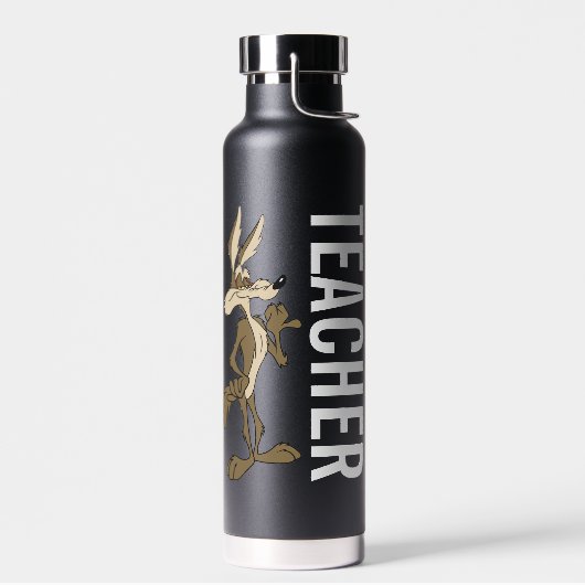 ウィーレ・エ・コヨーテ™先生 ウォーターボトル (左面)