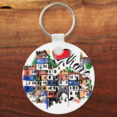 ウィーンが大好き キーホルダー (正面)