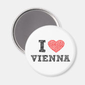 ウィーンが大好き マグネット (正面/裏面)