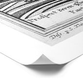 ウィーンのアルタン伯爵の庭園 ポスター (角)