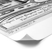 ウィーンのアルタン伯爵の庭園 ポスター (角)