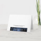 ウィーンのオペラハウスの空白のなカード カード (裏面)