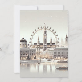 ウィーンのクリスマススプレンダー – ミニマリストホリデー シーズンカード