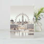 ウィーンのクリスマススプレンダー – ミニマリストホリデー シーズンカード (スタンド正面)