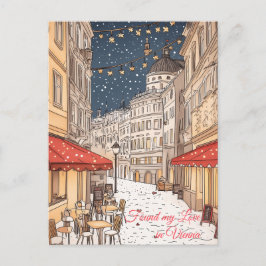 ウィーンのバレンタインデーに恋を見つけた ポストカード