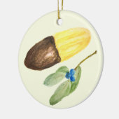 ウィーンのフィンガーチョコレートビスケットクリスマス セラミックオーナメント (左)