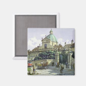 ウィーンのベルヴェデーレ宮殿の下 マグネット (正面/裏面)