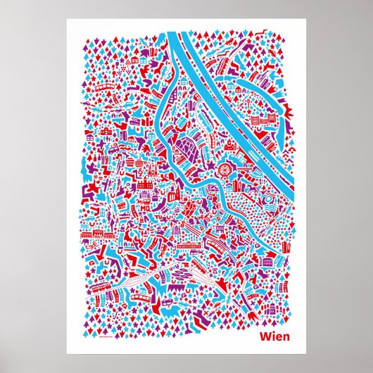ウィーンのポスター ポスター (正面)
