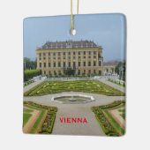 ウィーンのポートレートのクリスマスのオーナメント セラミックオーナメント (左)