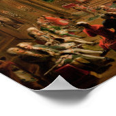 ウィーンのマソニックでの入会式 ポスター (角)