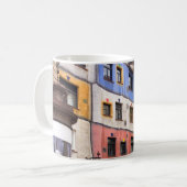 ウィーンの写真のHundertwasser コーヒーマグカップ (正面左)