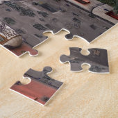 ウィーンの写真のHundertwasser ジグソーパズル (側面)