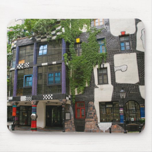 ウィーンの写真のKunst Haus Wien マウスパッド (正面)